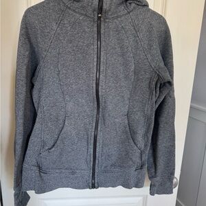 lululemon athletica Gray Scuba Hoodie